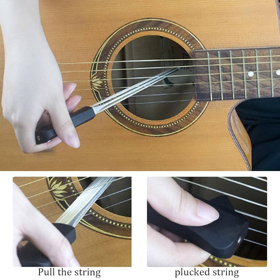 Picasso Guitar Bow Guitar Bow Double-Side Portable 8.5x1.6